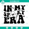 Spooky vibes SVG images with cute ghosts and funny designs for Halloween enthusiasts.