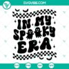 In My Spooky Era SVG file featuring Spooky Vibes and Spooky Season images for Halloween, perfect for crafting and decor projects.