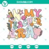 In My Teacher Era School SVG design with groovy teacher theme. Ideal for teachers' projects and crafts. Download now!