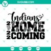 Indians Homecoming 2022 SVG for Cricut & Silhouette, includes DXF, EPS, PNG formats perfect for crafting projects.