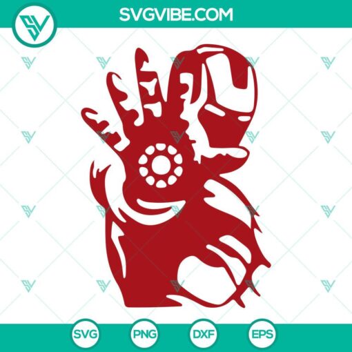 Iron Man SVG Download Bundle, Tony Stark SVG Files, The Avengers SVG File, 5