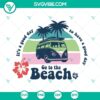 Beach-themed hippie SVG files with positive quote "It's a good day to have a good day." Perfect for crafting and design projects.