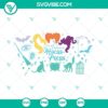Hocus Pocus Starbucks SVG Images with full design, perfect for Halloween themed projects.