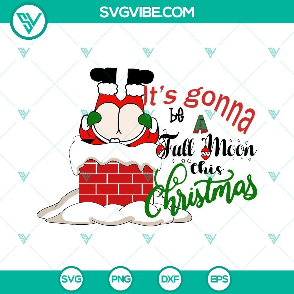 it-s-gonna-be-a-full-moon-this-christmas-svg-funny-christmas-toilet-paper-svg-png-eps-dxf-cut-files-4-mockup.jpg Funny "It's Gonna Be A Full Moon This Christmas" SVG images, perfect for Christmas designs. Full moon surrounded by festive elements.
