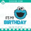 Cookie Monster birthday party machine embroidery designs featuring Muppet character, perfect for birthday celebrations.