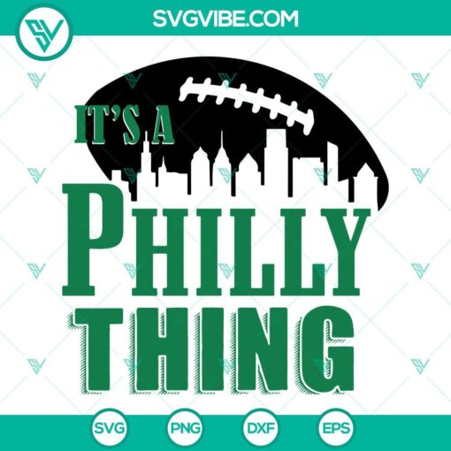 Philadelphia Eagles themed SVG file with football design, perfect for DIY crafts and fan projects.