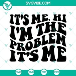 Taylor Swift-themed SVG files for "Its Me Hi Im The Problem" and "Midnights Album," perfect for Swifties. High-quality digital download.
