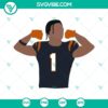 Ja’Marr Chase Cincinnati Bengals NFL SVG file, featuring high-quality logo design for digital use.