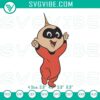 Jack Jack Parr superhero baby embroidery designs from The Incredibles, featuring cute superhero patterns for baby clothing.