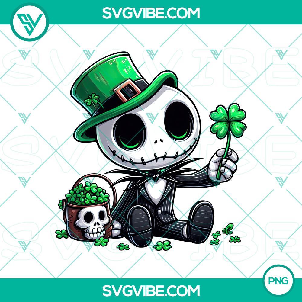 Jack Skeleton St Patrick Day PNG Images, Jack Skeleton Shamrock Leaf Clover PNG File Jack Skeleton St Patrick's Day PNG featured with shamrock leaf clover design, ideal for digital use.