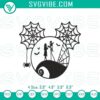 Jack Skellington and Sally Mickey Head embroidery designs, Disney Halloween file for spooky crafting.