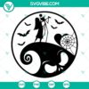 Jack Skellington and Sally SVG download, Oogie Boogie SVG images, Halloween themed digital design with popular characters for crafting projects.