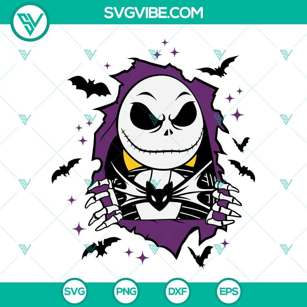 jack-skellington-nightmare-before-christmas-svg-halloween-shirt-svg-png-dxf-eps-file-7-mockup.jpg Jack Skellington Nightmare Before Christmas SVG Download for Halloween Shirt, featuring iconic character design perfect for spooky season.