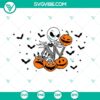 Jack Skellington Pumpkin Starbucks Cup SVG Download featuring a spooky design perfect for Halloween. High-quality Jack Skellington SVG Image.