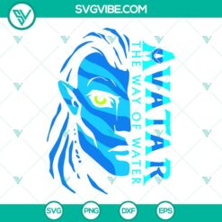 Jake Sully Avatar 2 SVG Files featuring Avatar The Way Of Water designs. High-quality Avatar 2 images for digital use.