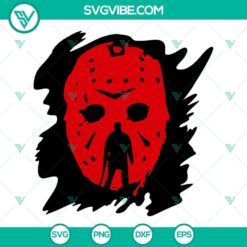 Jason Voorhees SVG Files, Mask Blood SVG Files, Friday The 13th SVG Download,