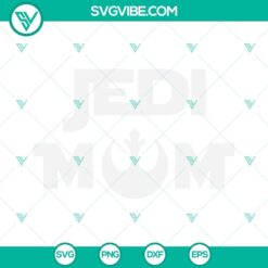 Jedi Mom SVG for Mother’s Day with Jedi Master Mom theme, ideal for Star Wars fans. Downloadable SVG files.
