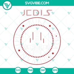 Jedis Star Wars SVG file with Yoda, Obi Wan and The Mandalorian characters, ideal for crafting and fans.