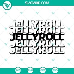 Jelly Roll SVG files for Cricut and vector cutting - Download PNG, DXF, EPS formats for versatile crafting projects.