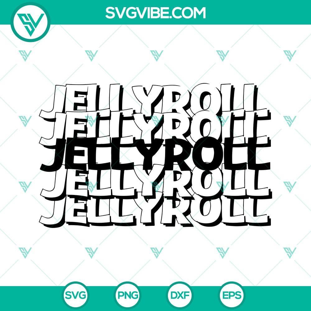 Jelly Roll SVG, Jelly Roll Vector Cricut SVG PNG DXF EPS Jelly Roll SVG files for Cricut and vector cutting - Download PNG, DXF, EPS formats for versatile crafting projects.