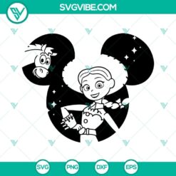 Jessie from Toy Story SVG design available for download in PNG, DXF, EPS formats.