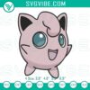 Jigglypuff Pokémon character embroidery designs digital file - for crafting and decorating, cute and fun template.