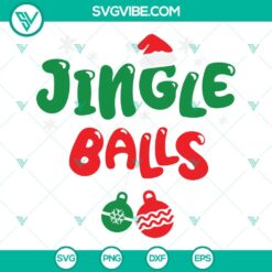 Jingle Balls SVG File, Tinsel Tits SVG File, Funny Christmas Couples Shirt 2
