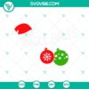 Funny Christmas SVG design featuring "Jingle Balls Tinsel Tits" text for couples, perfect for holiday projects.