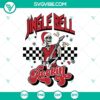 Skeleton Santa Claus SVG file with Jingle Bell Rockin’ design for digital use, includes PNG, DXF, EPS files. Ideal for holiday projects.
