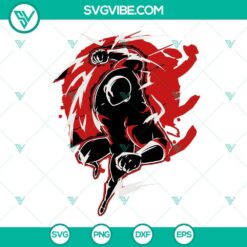Jiren SVG files with Dragon Ball characters in PNG, DXF, and EPS formats for digital crafting projects.