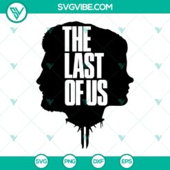 Joel and Ellie SVG images for The Last of Us movie, download PNG, DXF, EPS files. Gritty and detailed characters from the game.