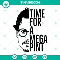 Johnny Depp themed SVG, PNG, DXF, EPS cut files for crafters. Perfect for DIY projects.