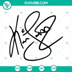 Jonas Brothers Signature SVG files featuring Nick, Joe, and Kevin Jonas. Ideal for crafts and fan art projects.