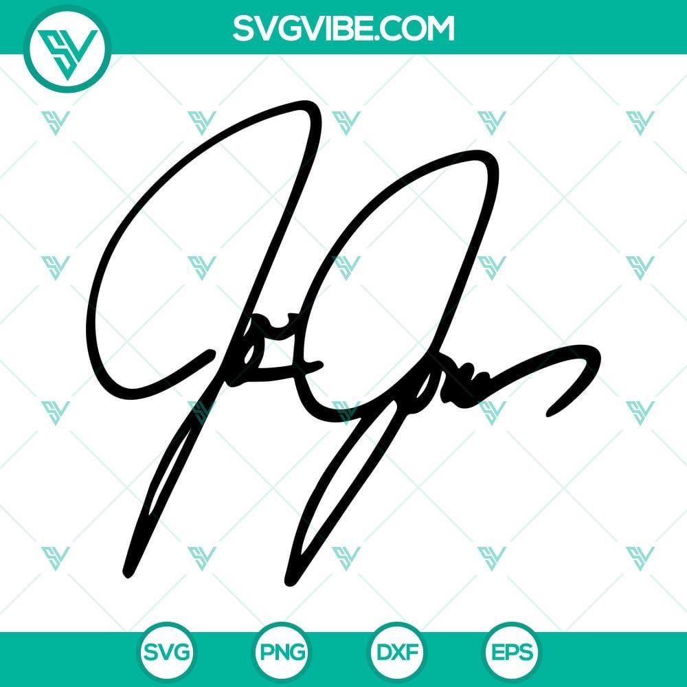 Jonas Brothers Signature SVG, Nick SVG, Joe SVG, Kevin Jonas SVG PNG DXF EPS Jonas Brothers Signature SVG File, Nick SVG Download, Joe SVG Download, Kevin Jonas SVG File 1