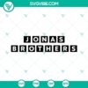 Jonas Brothers Waffle House logo SVG featuring music band design in PNG, DXF, EPS formats.
