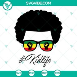 Juneteenth Afro Family Life SVG Download Bundle, Afro Mom Life SVG Image, Afro 6