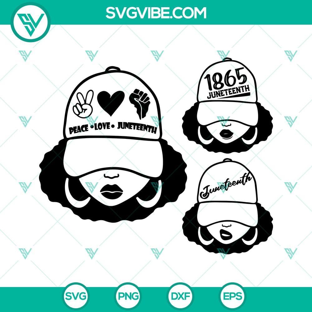 juneteenth-girl-svg-bundle-juneteenth-girl-svg-peace-love-juneteenth-svg-1865-juneteenth-svg-7-mockup.jpg Juneteenth girl SVG bundle with Peace Love theme, vibrant Juneteenth girl SVG images for digital crafting projects.