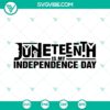 Juneteenth SVG images for celebrating Independence Day, available in PNG, DXF, and EPS formats.