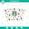 Juneteenth Starbucks Cup and Wrap SVG file featuring festive and intricate design for digital use. Perfect for Juneteenth celebrations.