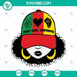 Juneteenth SVG Image Bundle, Black Girl Juneteenth 1865 SVG Image, Juneteenth 3