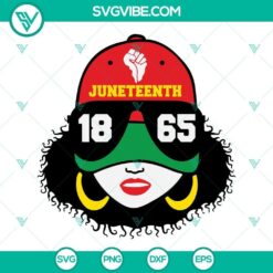 Juneteenth SVG Image Bundle, Black Girl Juneteenth 1865 SVG Image, Juneteenth 4