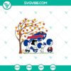 Fall and Buffalo Bills themed Snoopy SVG file perfect for football season enthusiasts.
