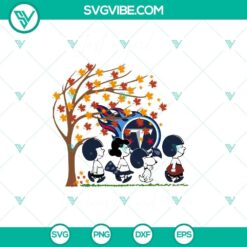 Just A Girl Who Loves Fall And Tennessee Titans Snoopy SVG Download PNG
