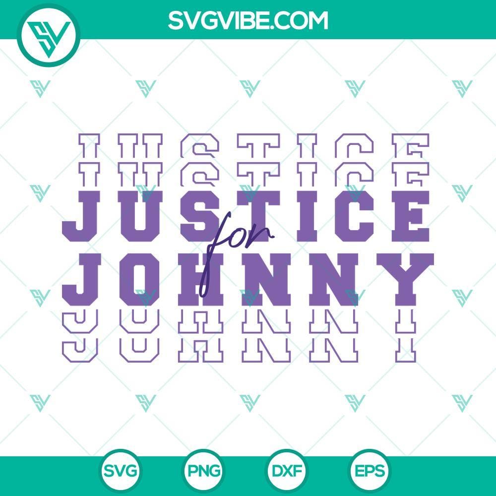 Justice for Johnny Svg, Johnny Depp Svg Png Dxf Eps Cricut Silhouette Justice for Johnny Depp SVG design suitable for Cricut - PNG, DXF, EPS formats included.