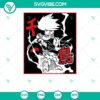 Kakashi Chidori SVG file of Naruto Shippuden character for Cricut, DXF, EPS, PNG formats.
