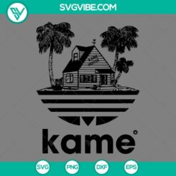 Kame House SVG Images, Dragon Ball SVG Images PNG EPS DXF File