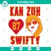 Kan Zuh 87 Swifty and Travis Kelce Taylor Swift SVG downloads, featuring unique designs perfect for fans.