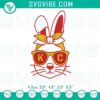 Kansas City Chiefs bunny Easter embroidery file showcasing NFL holiday fan theme.