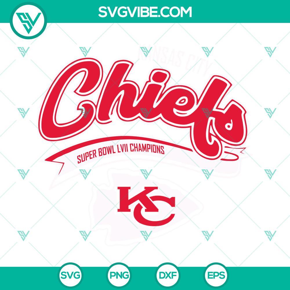 kansas-city-chiefs-super-bowl-lvii-champions-svg-kc-chiefs-logo-svg-chiefs-svg-10-mockup.jpg Kansas City Chiefs Super Bowl LVII Champions SVG Files with KC Chiefs Logo, digital design for NFL fans.
