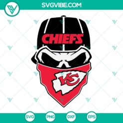 Kansas City Chiefs football SVG files featuring KC Chiefs logo and designs, ideal for crafting projects and fan merchandise.